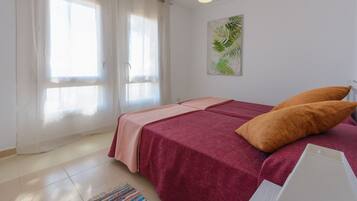 Wifi gratis y ropa de cama