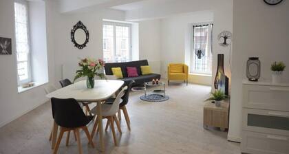 2 makuuhuoneen huoneisto, Dieppen keskusta