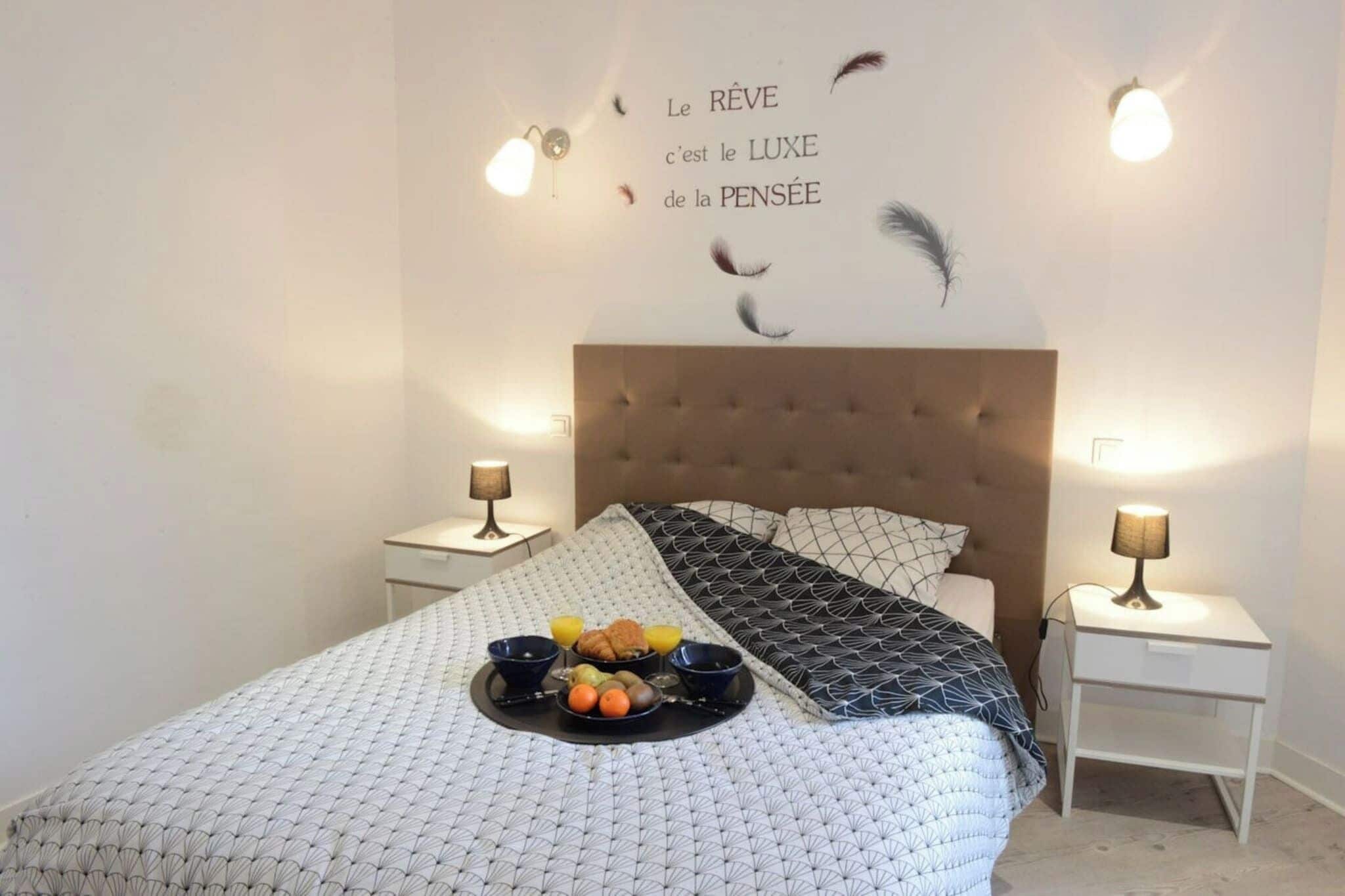 2 slaapkamers, een strijkplank/strijkijzer, gratis wifi, beddengoed