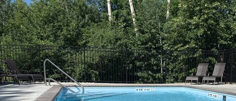Seasonal outdoor pool
