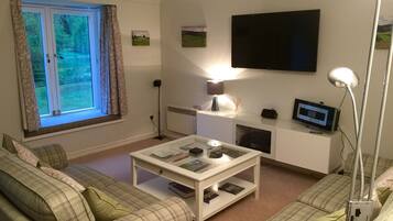 Smart TV, video games, DVD player, books