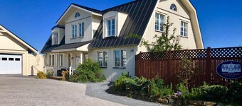 Luxury Scandinavian style villa (13-14 guests) with hot tub at the Golden circle