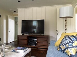 House, Multiple Beds, Patio | Living room | 42-inch TV with cable channels - 330 Seapine Road - Four Bedroom House (North Chatham)