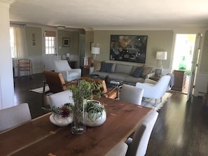 House, Multiple Beds, Patio | Private kitchen