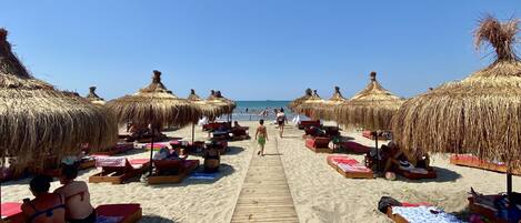 Plage, serviettes de plage
