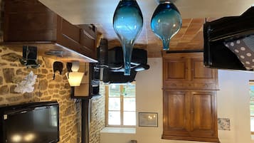 Cottage, 2 chambres (Bleuets) | Coin séjour