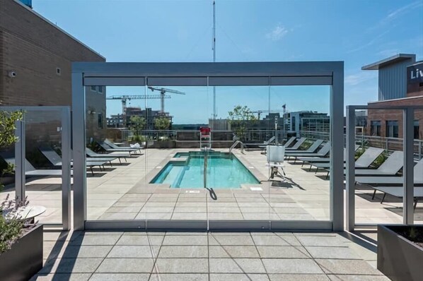 Piscine chauffée