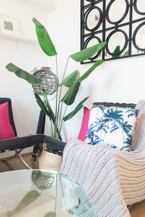 Apartment | Living area | 42-inch LED TV with digital channels, TV - Beachfront Breeze on Campbell (Bondi Beach)