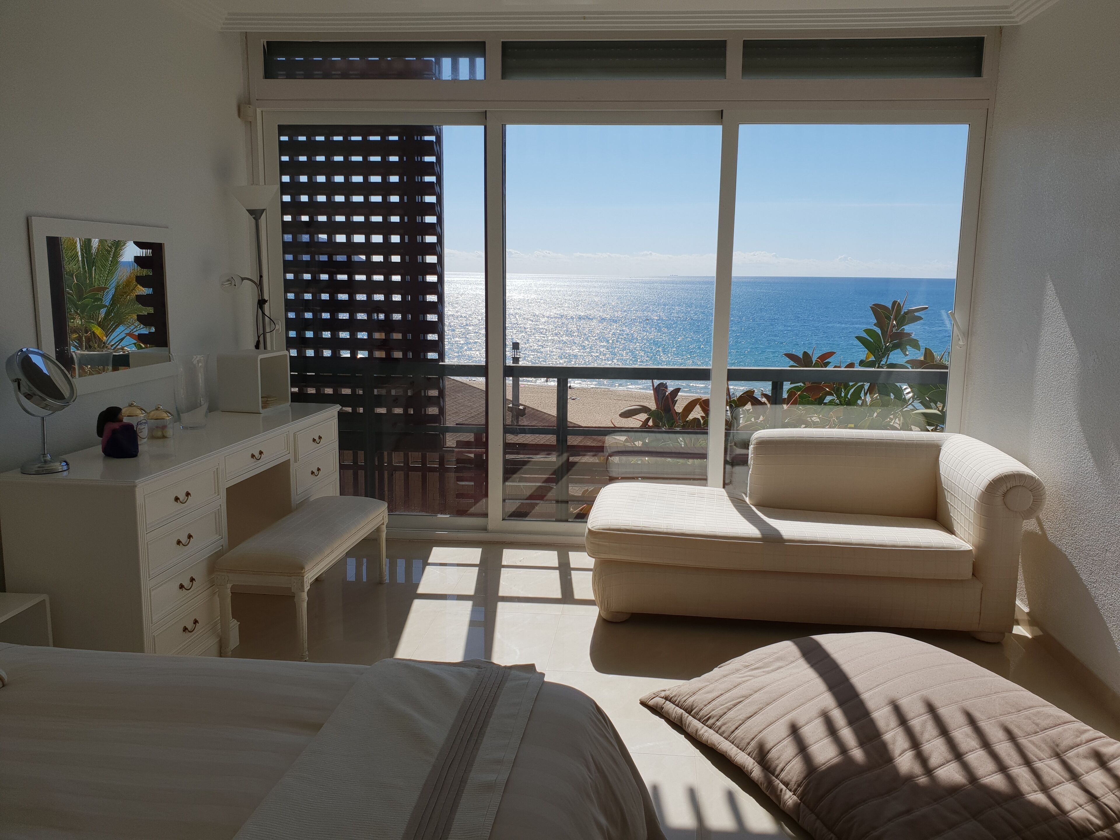 Uitzicht vanuit accommodatie