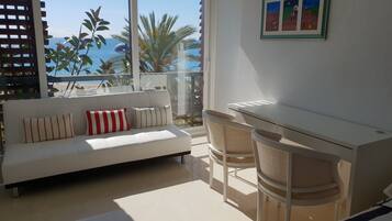 Uitzicht vanuit accommodatie