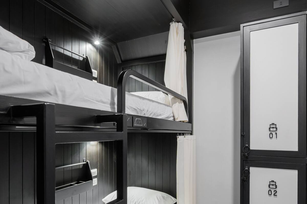 Private Room (Bunk Bed) | Blackout drapes, iron/ironing board, free WiFi, bed sheets