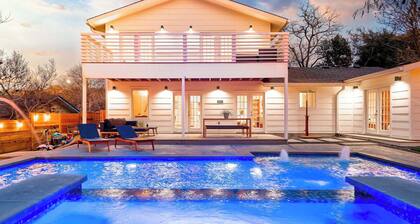 Pool, Hot Tub, Grill | Near UT Football + Downtown