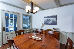 Dining - Hallmark Movies watch out! Charming Stone Cottage in Fish Creek (Fish Creek)
