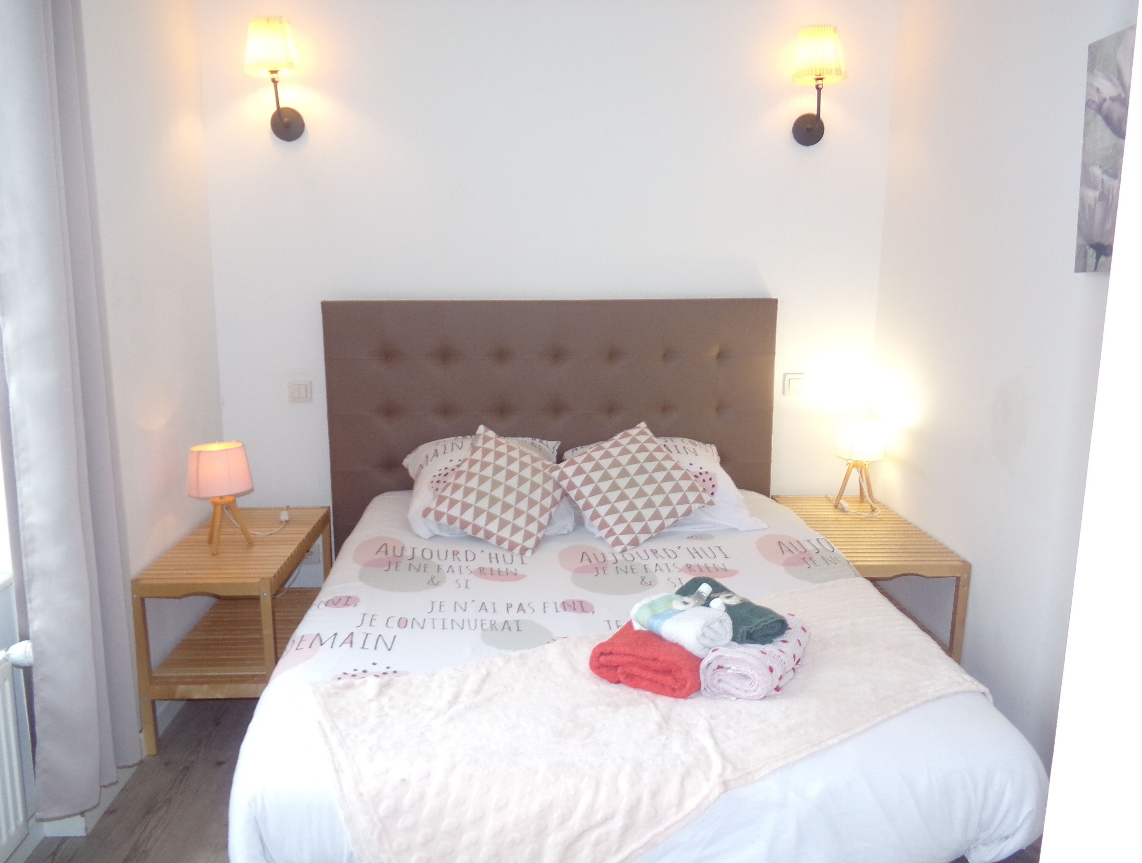 3 chambres, Wi-Fi gratuit, draps fournis