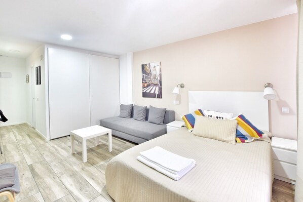 1 dormitorio y Internet