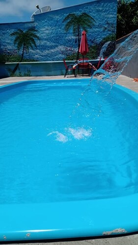 Comfortable house in Itapoá -SC with 8x4. pool, cable TV and Wi-Fi 