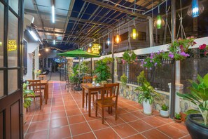 Majoituspaikan julkisivu