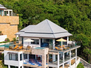 Exterior - Tropical Villa Stunning Ocean View. (Koh Samui)