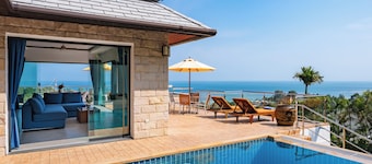 Tropical Villa Stunning Ocean View.