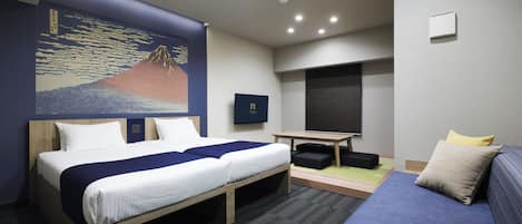 Caja de seguridad en la habitación, wifi gratis y ropa de cama