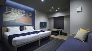 Deluxe-værelse - ikke-ryger (Japanese, Up to 6 adults) | Pengeskab på værelset, gratis Wi-Fi, sengetøj