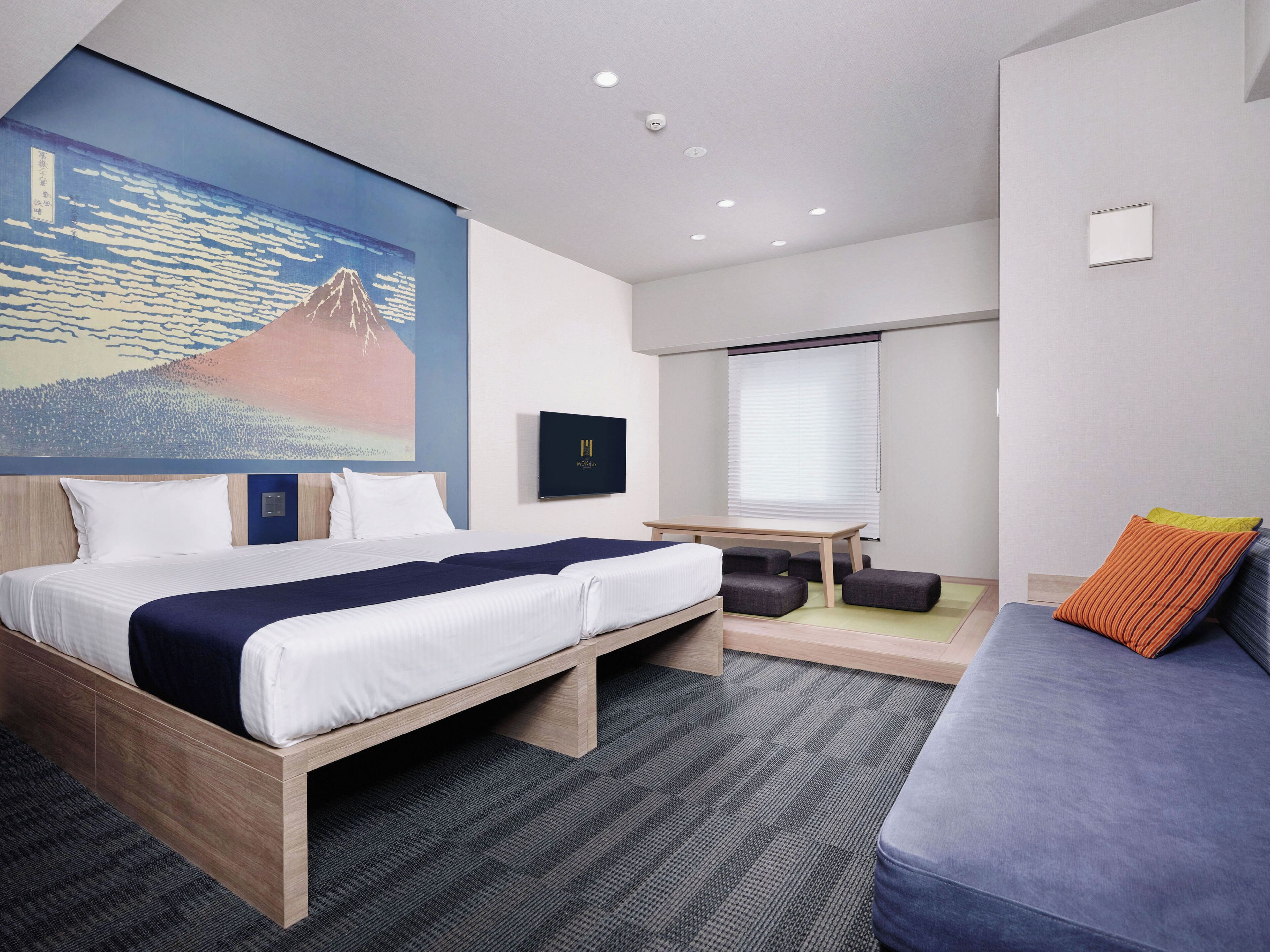 Deluxe-værelse - ikke-ryger (Japanese, Up to 6 adults) | Pengeskab på værelset, gratis Wi-Fi, sengetøj