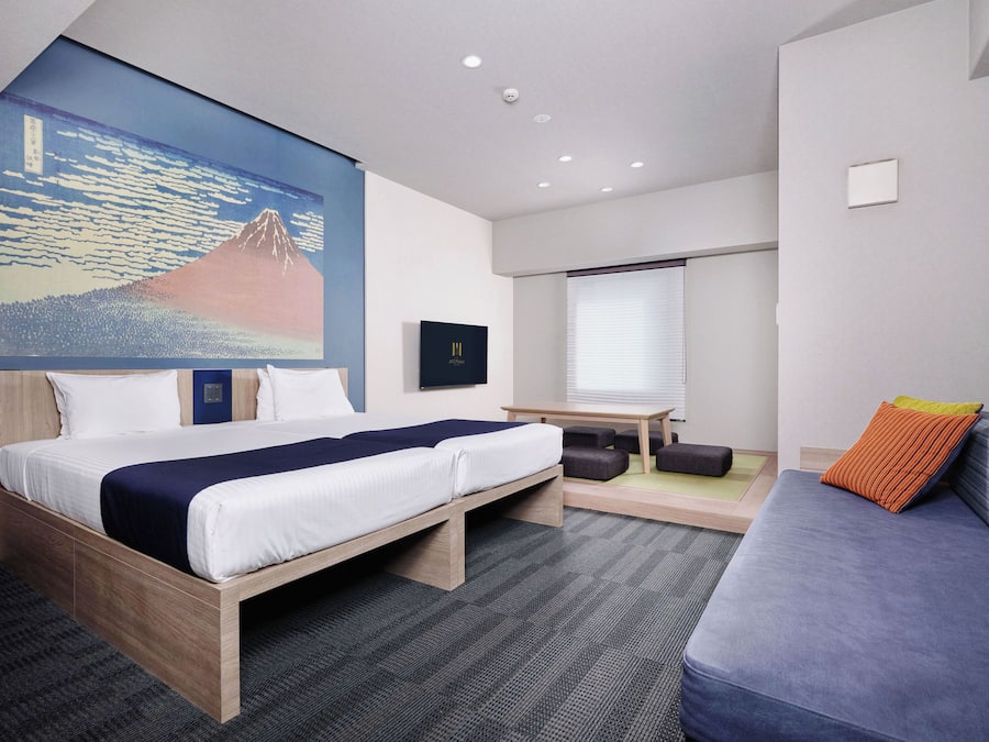 Deluxe-Zimmer, Nichtraucher (Japanese, Up to 6 adults) | Zimmersafe, kostenloses WLAN, Bettwäsche