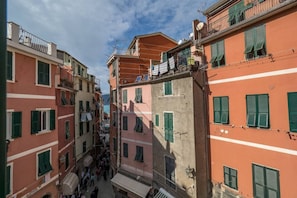 Blick von der Unterkunft