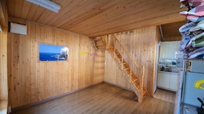 TV LCD, pisos aquecidos