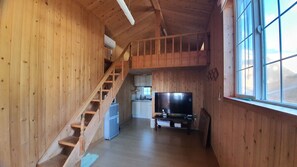 Maisonette (Star room) | Wohnbereich | LCD-Fernseher, Fußbodenheizung