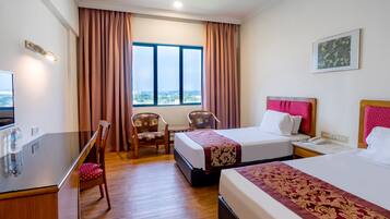 Camera Superior con 2 letti singoli | Minibar, tende oscuranti, ferro/asse da stiro, Wi-Fi gratuito