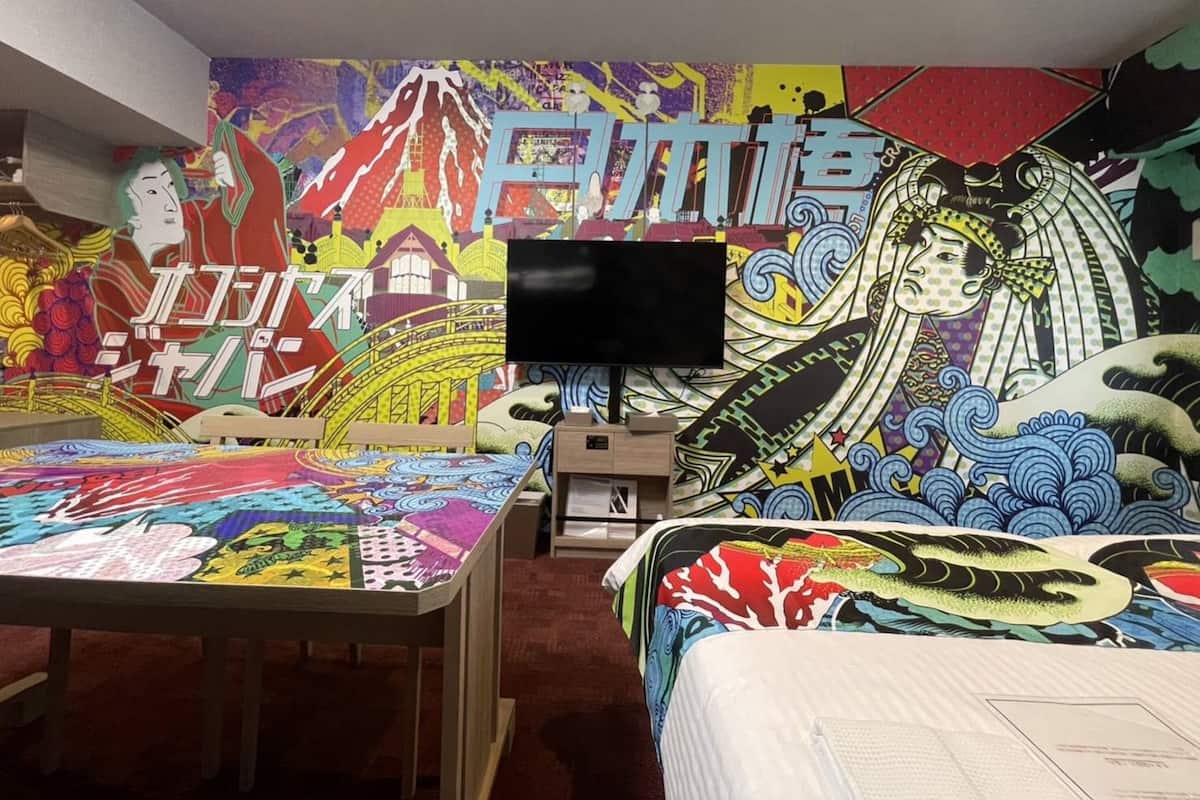 Japanese Concept Room, Non Smoking | 1 bedroom, in-room safe, desk, free WiFi
