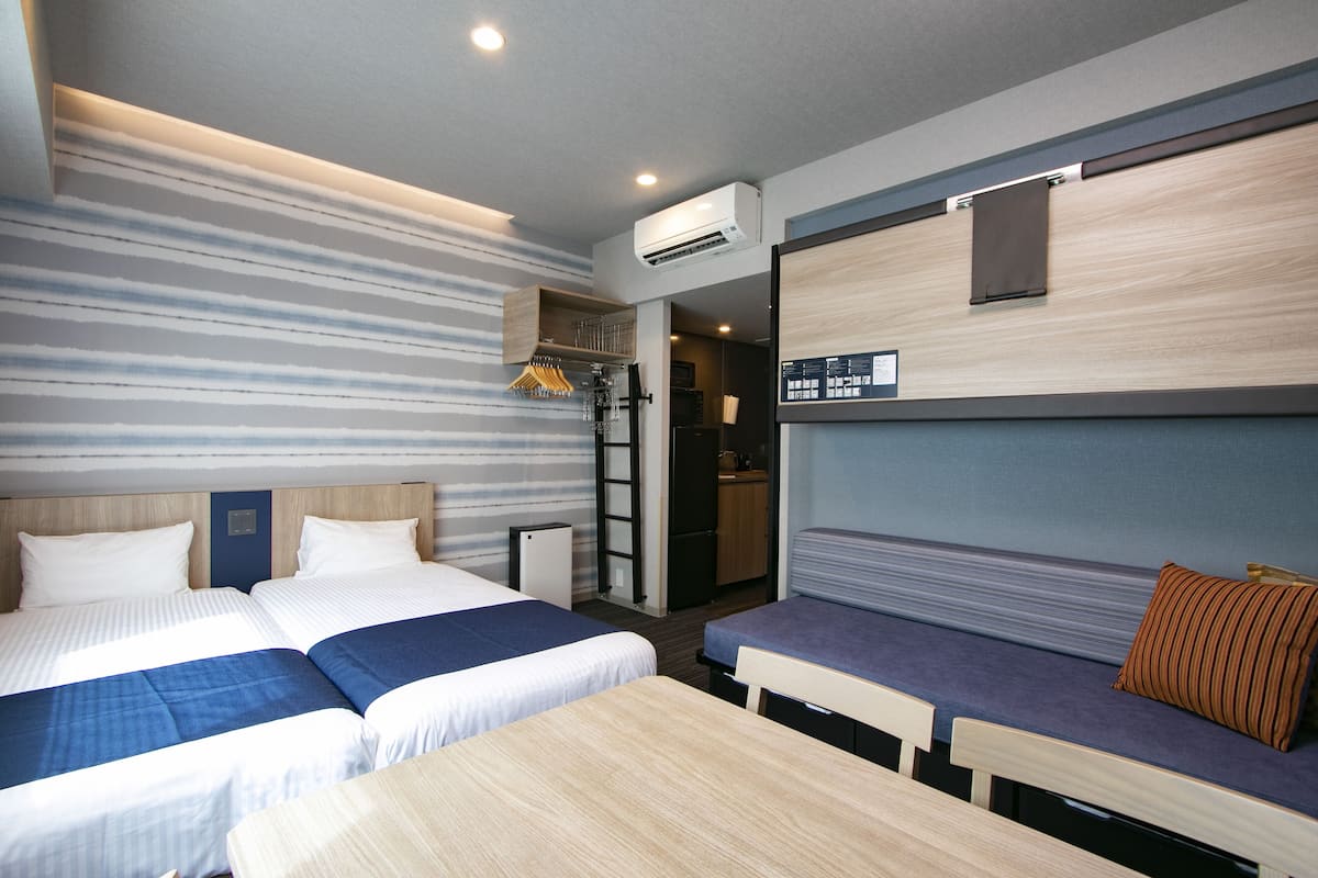 Basic Family Room, Non Smoking | In-room safe, desk, blackout drapes, iron/ironing board