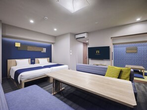 Grand Japanese Room | In-room safe, desk, iron/ironing board, free WiFi - MONday Apart Premium Hamamatsucho (Tokyo)