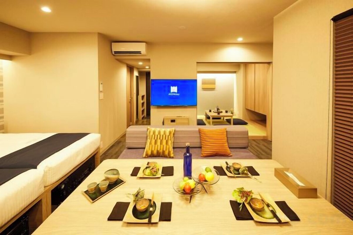 In-room safe, desk, iron/ironing board, WiFi (free)