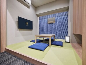 Grand Japanese Room | In-room safe, desk, iron/ironing board, free WiFi - MONday Apart Premium Hamamatsucho (Tokyo)