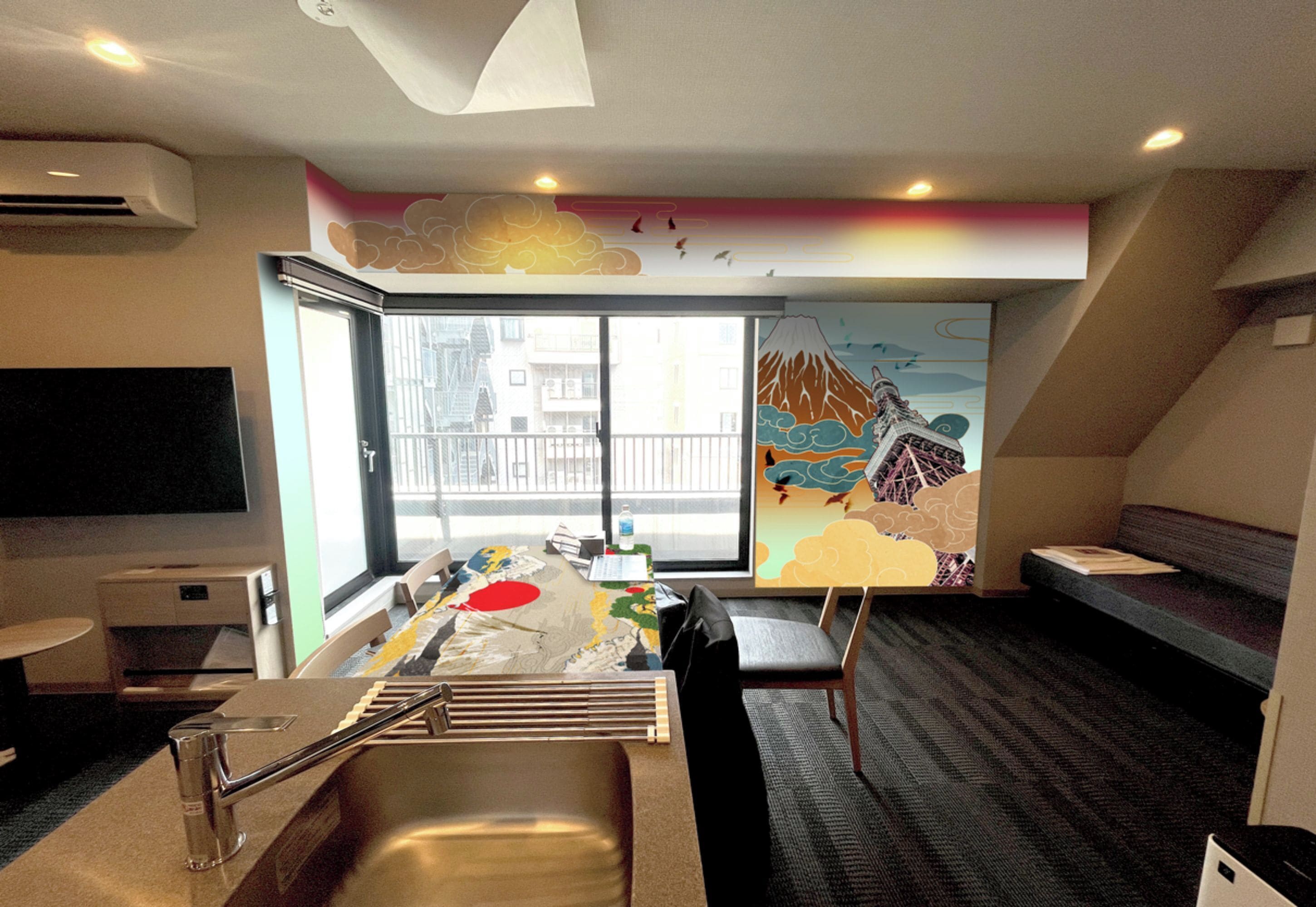 Quarto, para não fumantes (Japanese Concept) | Cofres nos quartos, escrivaninha, ferros/tábuas de passar roupa