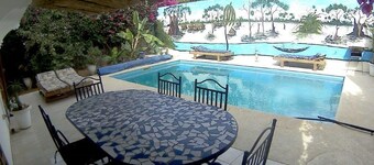 PRIVATE VILLA WITH POOL 5 MINUTES FROM THE SEA. 2 BEDROOMS, 4 PERS MAX