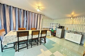 Two Bedrooms Villa (Private Bathroom) | Private kitchen | Coffee/tea maker, electric kettle
