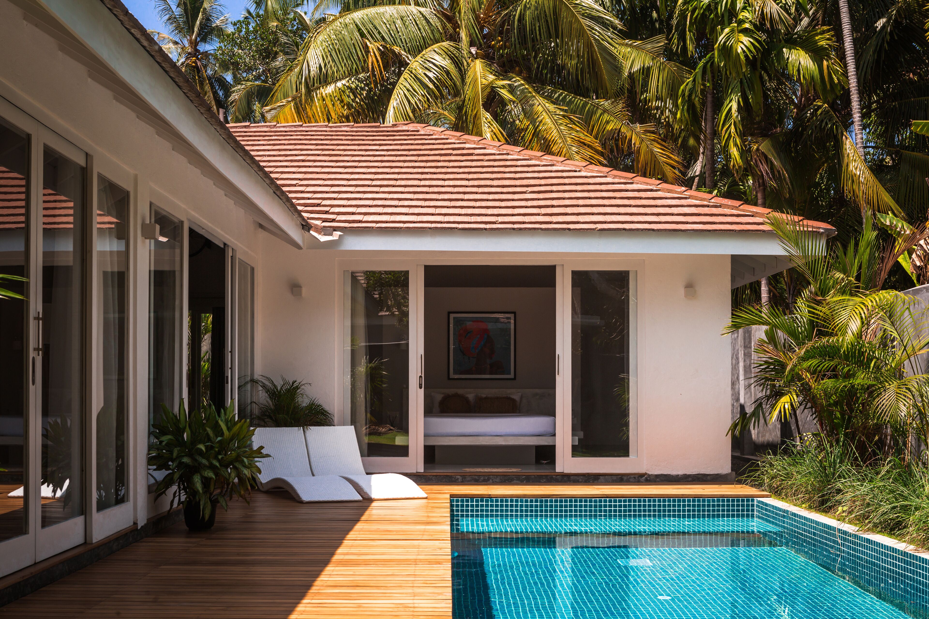 Villa, 3 soverom, privat basseng | Terrasse/patio