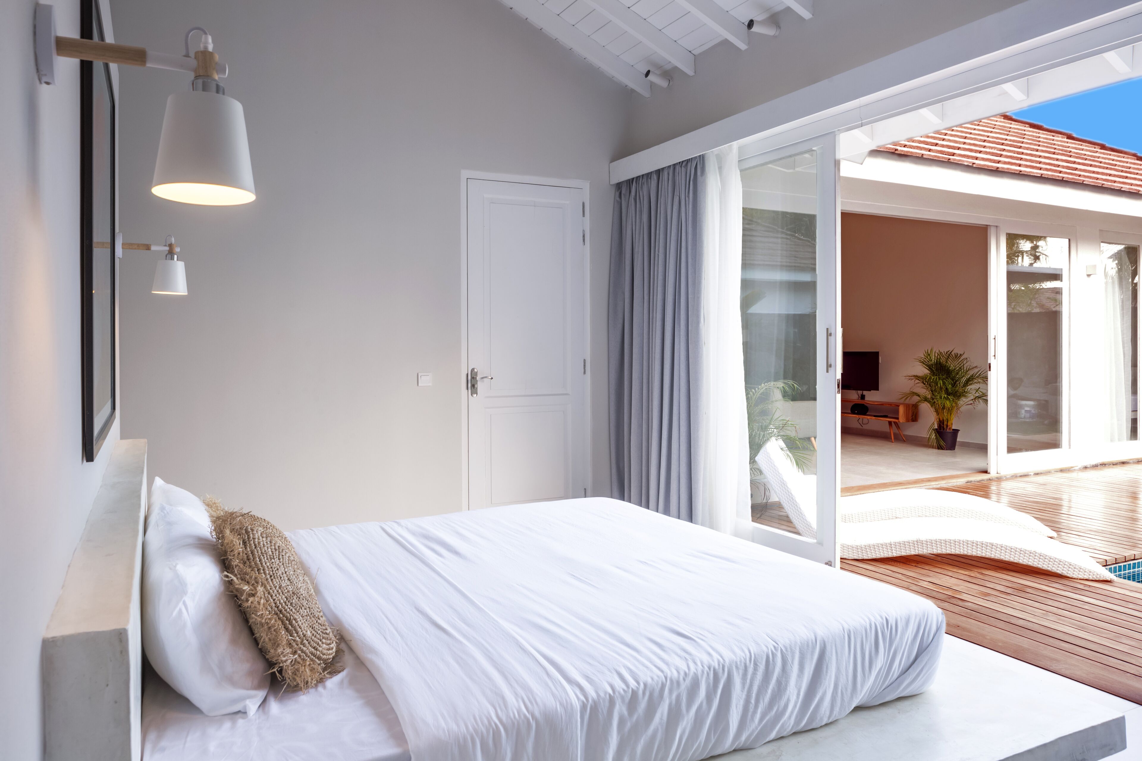 Villa, 3 habitaciones, piscina privada | 3 dormitorios, ropa de cama hipoalergénica, caja fuerte