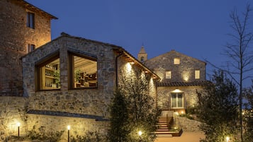 Front of property - evening/night