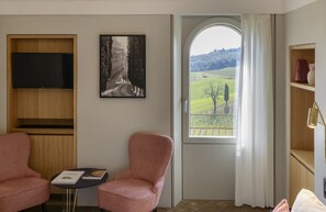 Deluxe dubbelrum - utsikt mot bergen | Utsikt från rummet