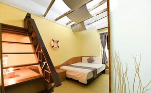 Dobbeltrom | Skrivebord, blendingsgardiner, wi-fi (inkludert) og sengetøy