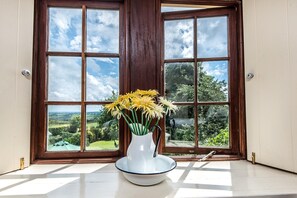 Casa de campo romántica, vista a la colina | Vista desde la habitación