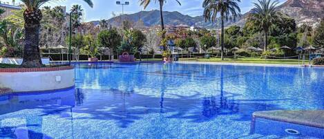 Una piscina climatizada