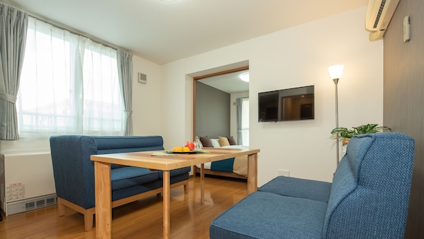 Apartment | Living room | Flat-screen TV - Presion Minami 9jo 501 (Sapporo)