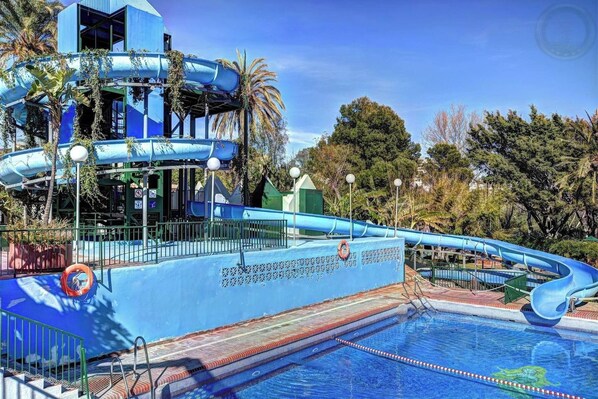 Una piscina climatizada