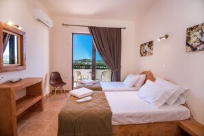 Familienapartment, 2 Schlafzimmer | Ausblick vom Zimmer