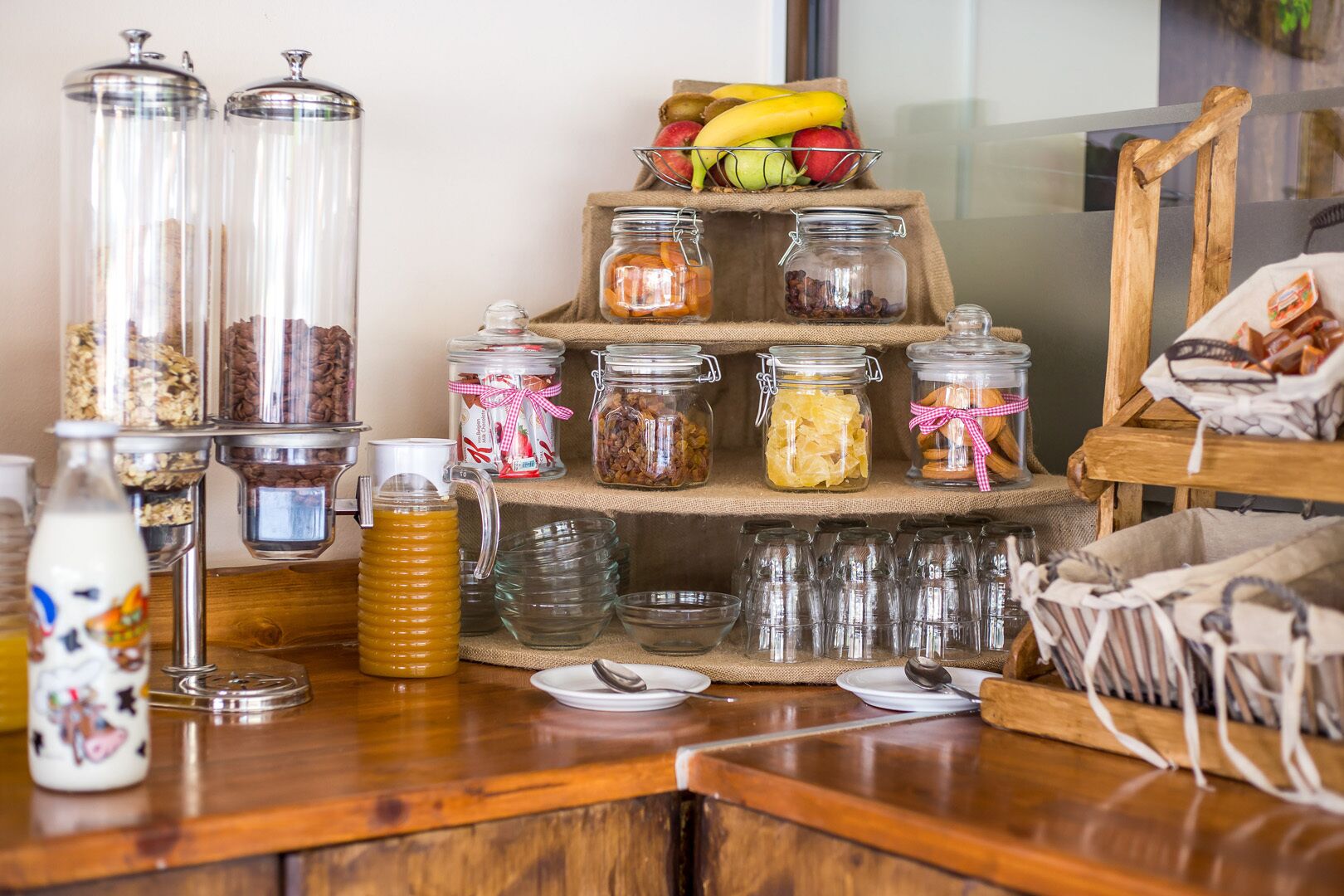 Breakfast buffet